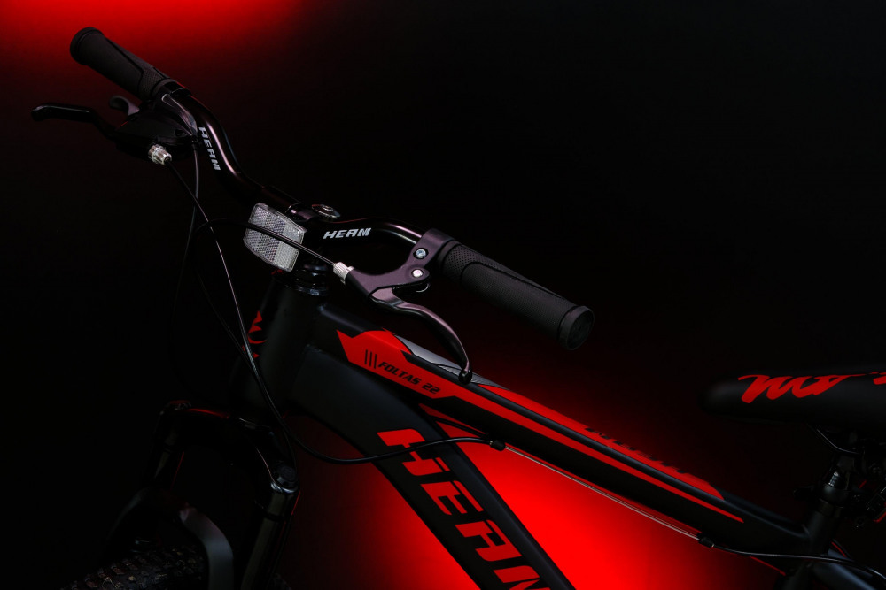 FOLTAS 22 Матовый Чёрный/Красный