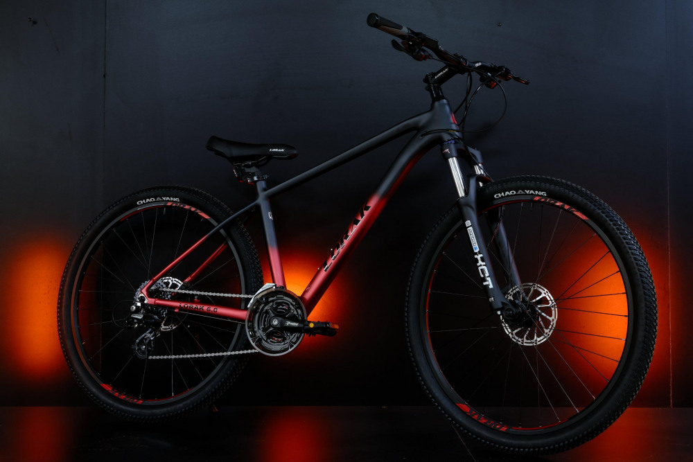 LORAK 6.0 8 sp Матовый Серый/Оранжевый 21р (на рост 183-190)