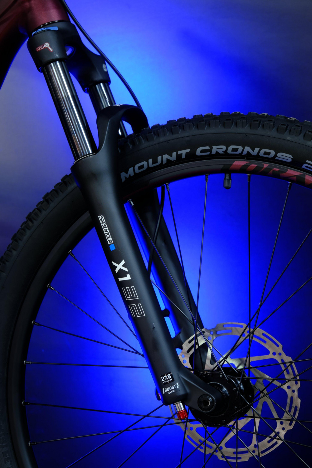 LORAK Trail 27,5-500 Матовый Красный