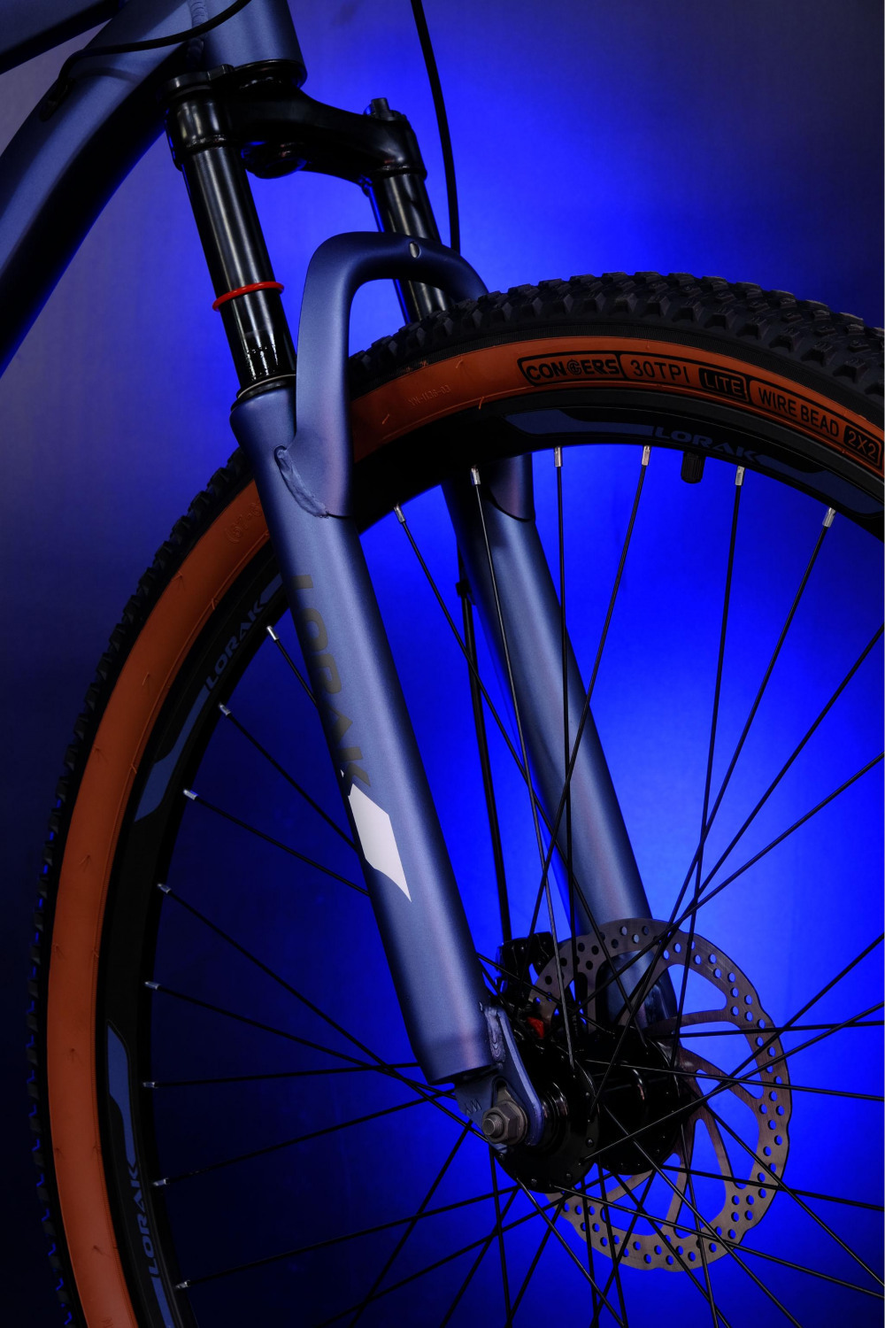 LORAK Fast Brown 29 Матовый Синий рама 19 (на рост 171-182)